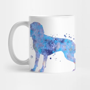 Bavarian Mountain Hound Dog Watercolor Painting Mug